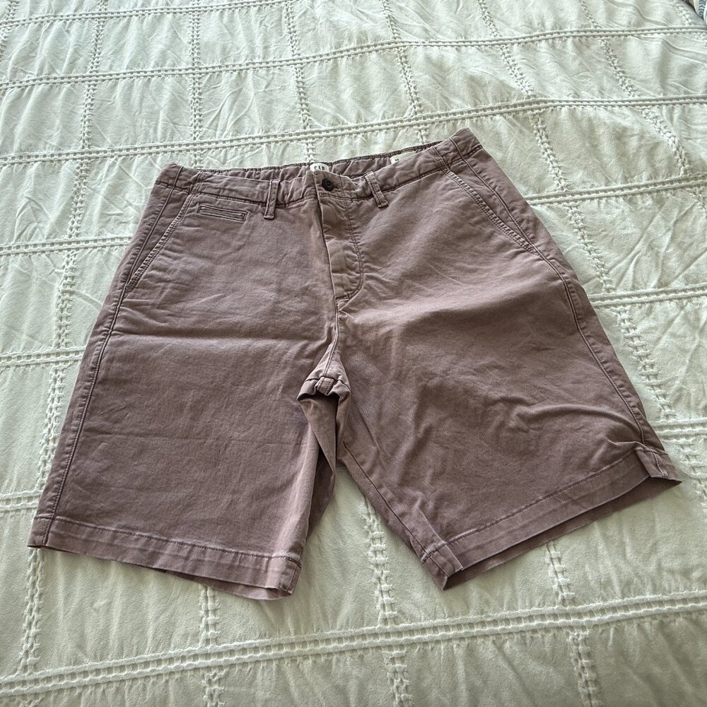 Men's Light Purple Gap for Good Summer Shorts Size 33" Waist